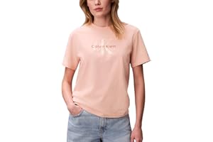 Calvin Klein Women's Monogram Logo Crewneck T-Shirt
