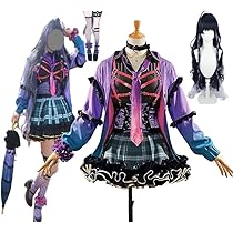 Amazon.co.jp: [PWPCOS] 狂蘭メロコ コスプレ 衣装 バーチャルYouTuber