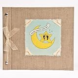 Hugs and Kisses XO Baby Memory Book: MOON AND STAR Unisex Baby Album from Birth to 5 Years by Hugs a