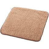 アルファックス チェアパッド 極暖 お尻あったか敷きパッド ブラウン 45×45cm
