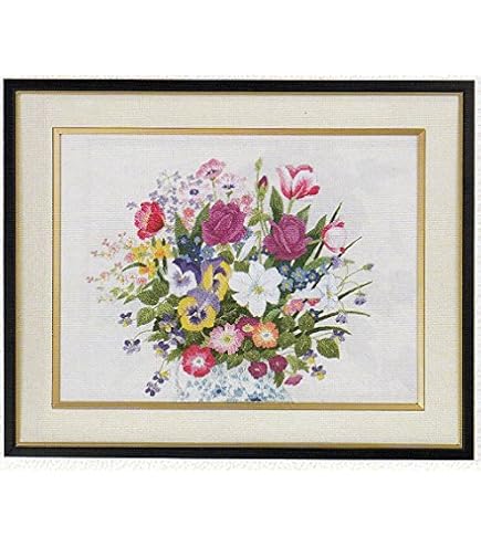 Amazon | 東京文化刺繍キット No69 ラベンダーの咲湖畔（3号