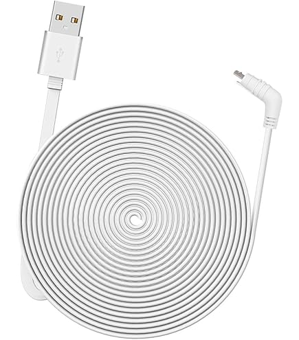 thumbnail image 2 of HOLACA 30ft Outdoor Power Cable & Adapter For Arlo Ultra, Arlo Pro 4/3 – White 2 of 3