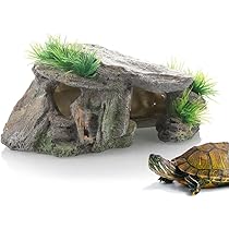 Amazon.co.jp: ESJNNK 水族館 シェルター 隠れ家 装飾 洞窟 岩 爬虫類