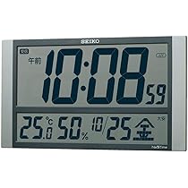 SEIKO 置き時計 大型 Amazon.co.jp: セイコークロック 掛け時計 オフィスタイプ 電波