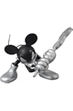 UDF ROEN collection MICKEY MOUSE (GUITAR Ver.) BLACK & SILVER(ノンスケール PVC製塗装済み完成品)