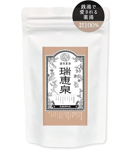 Amazon | 健美薬湯 薬用入浴剤 健美泉（けんびせん) 75g 3回分 薬草