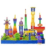 YOMI 立体パズル　雪型パズル　カラフル 知育玩具　子供おもちゃ　積み木 セット 300ピース お誕生日、進学お祝いプレゼント