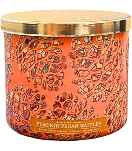 Amazon.co.jp: バス&ボディワークス3 Wick Sweet Cinnamon Pumpkin