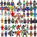 58個ミニフィギュアMarvel。DCシリーズハルクブロック