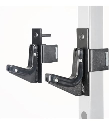 Amazon.co.jp: Yes4All 厚手スチール製 2x2 Jフック パワーラック/J