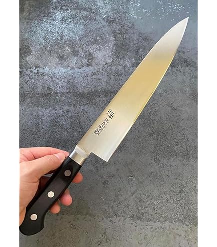 ミソノ440牛刀21cm、プロの切れ味、錆びにくい