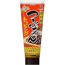 Amazon.co.jp: 井村屋 こしあんトッピング 130g×6本 【チューブタイプ