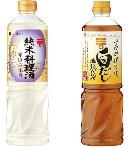 Amazon.co.jp: ミツカン 味ぽん 1L×2本 ポン酢 + ミツカン プロが使う