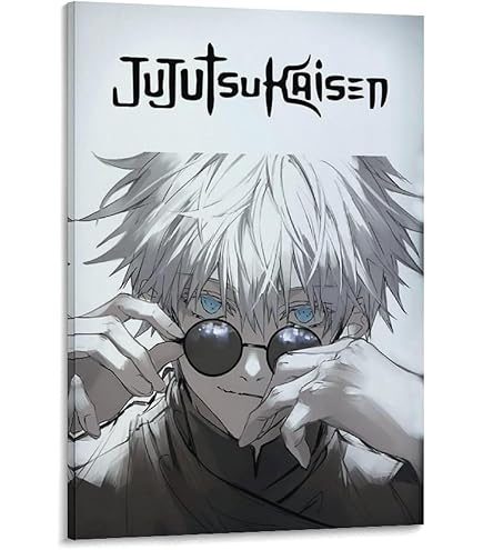 Amazon.co.jp: 呪術廻戦五条悟 アートパネル 壁ポスター 絵画 装飾画