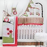Pam Grace Creations Crib Set, Sweet Dream Owl by Pam Grace Creations [並行輸入品]