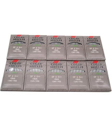 20 Pack Organ Stretch Sewing Machine Needles - Chrome Plated 80/12 Size For Elastic Fabrics