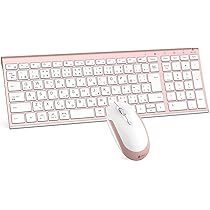Amazon | iClever キーボード ワイヤレス キーボード マウスセット