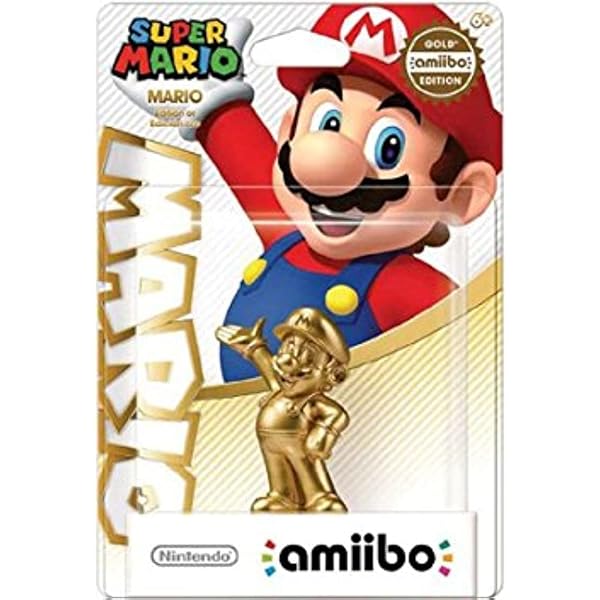 Amazon | amiibo アミーボ シルバーマリオ Mario Silver Edition