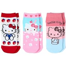 【レア】 ハローキティミニふろしき ボトルケース 足袋ソックス Amazon.co.jp: サンリオ(SANRIO) キッズスニーカーソックス3足セット