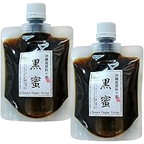 Amazon.co.jp: 純黒みつ 250ml 無添加 沖縄県産加工黒糖100％ 無