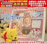 Disneyディズニー（のんびりプーさん）ぬいぐるみと、高級フォトフレーム（パラダイス・ピンク）のセット、出産祝い、出産記念ギフト、誕生日プレゼント、誕生日ギフト、送料無料(沖縄と離島を除く)