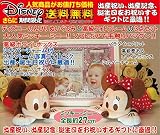 Disneyディズニー（のんびりミッキー・ミニー）ぬいぐるみと、高級フォトフレーム（ピンク）のセット、出産祝い、出産記念ギフト、誕生日プレゼント、誕生日ギフト、送料無料(沖縄と離島を除く)