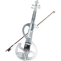 エレクトリックバイオリン 透明アクリル製 4弦 Amazon.co.jp: 4/4 エレクトリック バイオリン 透明 アクリル