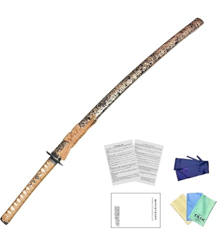 Amazon.co.jp: 模造刀剣 NEU-060L 金雲 大刀 : ホーム＆キッチン