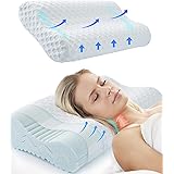 【睡眠の専門家監修ｘ高さ調節自由自在】MyComfort 枕 低反発 首が痛くならない まくら pilow 安眠枕 横向き寝 快眠枕 洗える 枕头 高め 低め マクラ クリスマス ギフト プレゼント 誕生日 に(60cm*35cm)