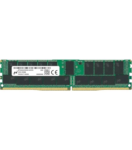 Amazon | Crucial Micron DDR4-3200 64GB/8Gx72 ECC/REG CL22 サーバー