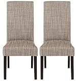 AZUMAYA ダイニングチェア ベージュ (2脚セット) CL-819BE*2