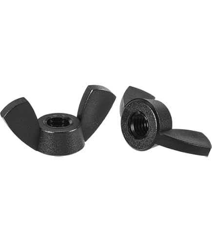Sourcing Map M4 Wing Nuts, Stainless Steel 304 Fasteners Parts