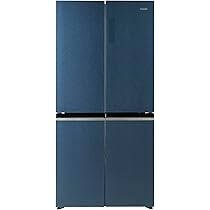 Haier フレンチドア冷蔵庫　大容量470L フレンチドア冷蔵庫 大容量冷凍庫 クリスタルホワイト JR-GX47A