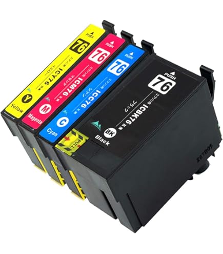 Amazon.co.jp: EPSON エプソン IC4CL76 (BK/C/M/Y)【強力洗浄