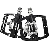 GORIX(ゴリックス) 自転車 ペダル 片面フラット ペダル ビンディングペダル クリート付属 GX-PM811