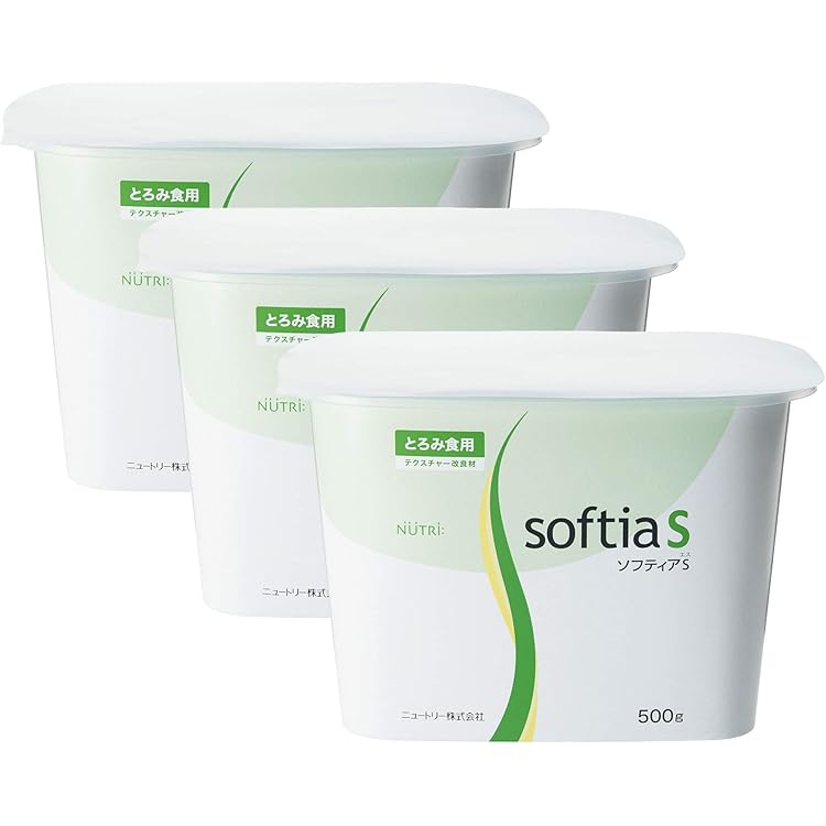 6個セット】ソフティアS 嚥下困難者用食品 とろみ剤 500g×6個 Amazon