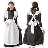 [Lime to me] メイド服 S～3XL 6サイズ展開 大きいサイズ コスプレ