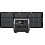 EcoFlow ポータブル電源 ソーラーパネルセット 太陽光発電セット RIVER2 Pro ソーラーパネル 160W 1枚 セット リン酸鉄リチウムイオン電池 大容量 6倍長寿命 768Wh 充放電サイクル3,500回以上 高耐久 ソーラー発電 B