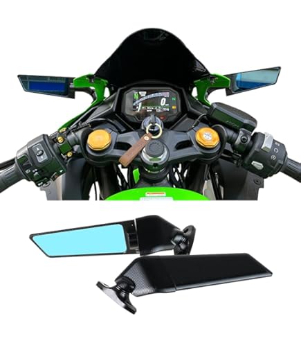 Amazon | Ninja ZX-6R ZX636 2019-2024 Ninja ZX-4R 4RR バイクミラー