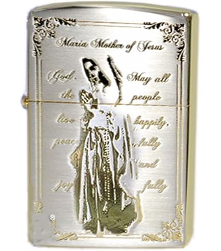 Zippo　マリア zippo ジッポーライター マリア MARIA 黒ニッケルメッキ