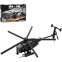 Amazon | XMBRICDIYY MH-6 リトルバードヘリコプターモデル