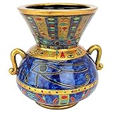 Design Toscano Eye of Horus Egyptian Vase [並行輸入品]