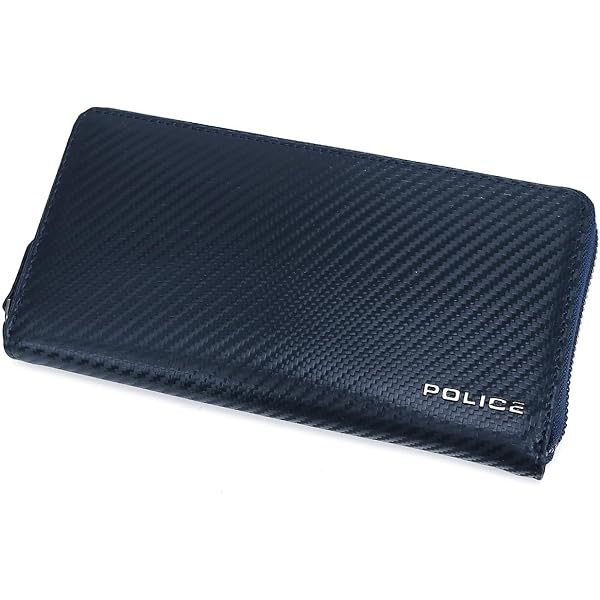 レザー ブラック Amazon | ポリス POLICE EDGE エッジ メンズ 二つ折り財布/ミニ