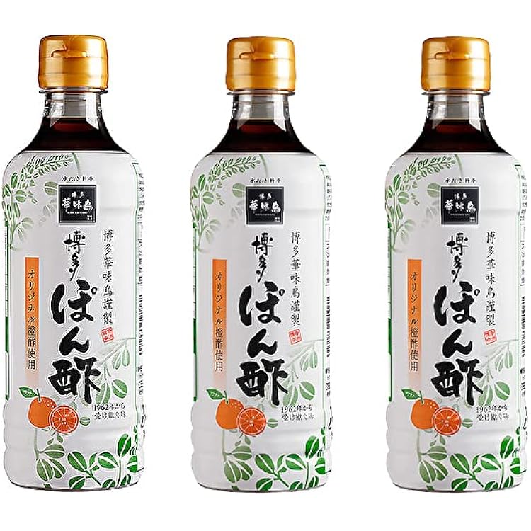 Amazon | 博多華味鳥 ポン酢セット 博多ぽん酢 柚子ぽん酢 各360ml  