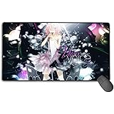 ギルティクラウンマウスパッド ギルティクラウン 滑り止め パッド RGB マウスパッド 拡張マウスパッド 18ヶ月安心保証40 X 75cm X 3mm