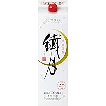 Amazon.co.jp: 繊月酒造 繊月パック 25度 [ 焼酎 熊本県 1.8L