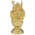 仏壇屋 滝田商店 仏像 千手観音菩薩(子年生まれ) 合金製 (高さ6.8cm×巾2.7cm)【渡辺景秋作】◆厄除け十二支守り本尊・守護仏【滝田商店発行 証明書付】