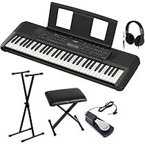 YAMAHA｜ヤマハ 電子キーボード PSR-E283 [61鍵盤] YAMAHA PSR-E283 キーボード 61鍵盤 スタンド・イス・ヘッドホン