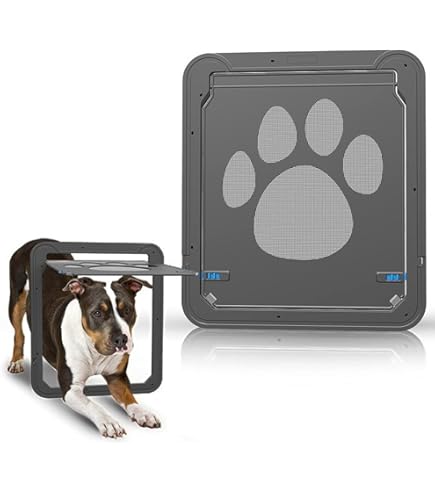 Amazon | タカラ産業 網戸専用 犬猫出入り口 Lサイズ(中型犬用) PD3742