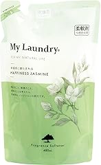 マイランドリー 【ノンシリコン柔軟剤】 つめかえ用 ジャスミンの香り 480ml